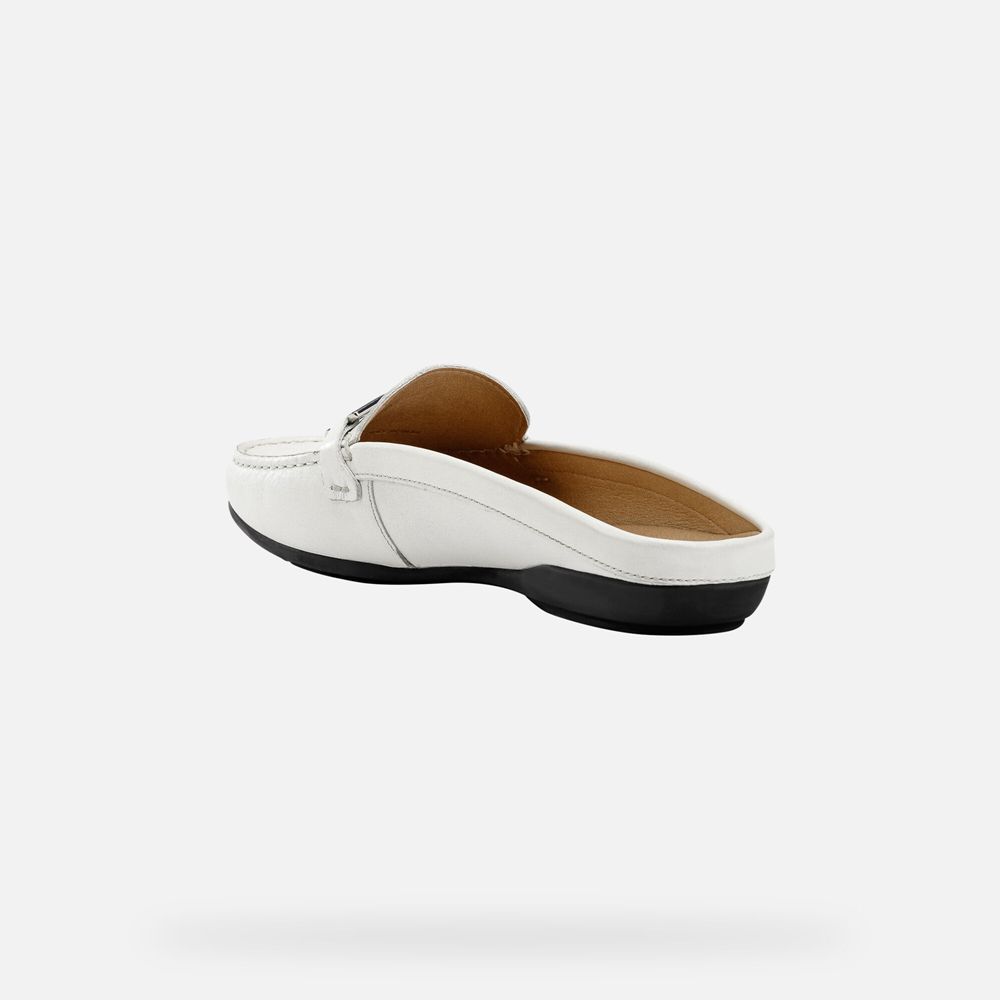 Mocassins Geox Senhora Branco - Annytah - GAROP7035